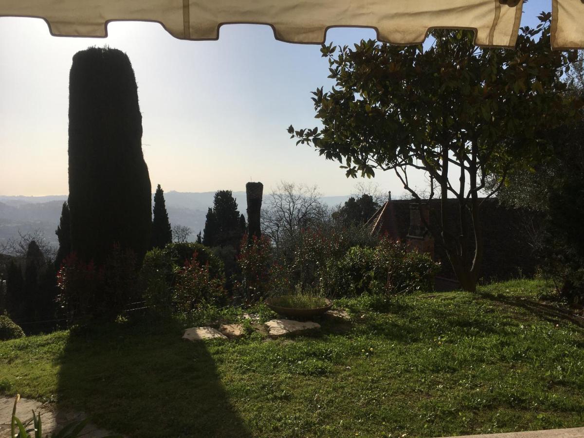 Clim Jardin Et Parking Prive -Piscine Tennis Et Park Vue Mer Grasse Exterior foto